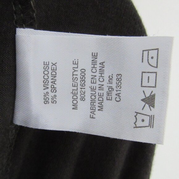 Island Trotters Long Sleeve Dress - Oliver Green - Stretch - Drapey Viscose - Picture 10 of 10